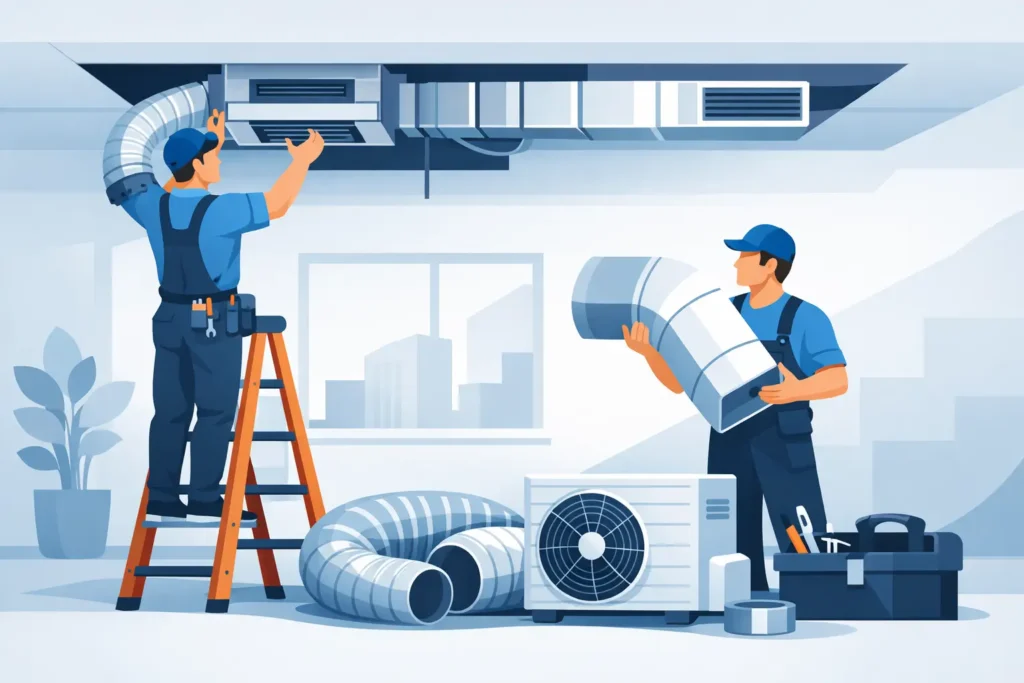 Air Conditioner Ducting Installation Service