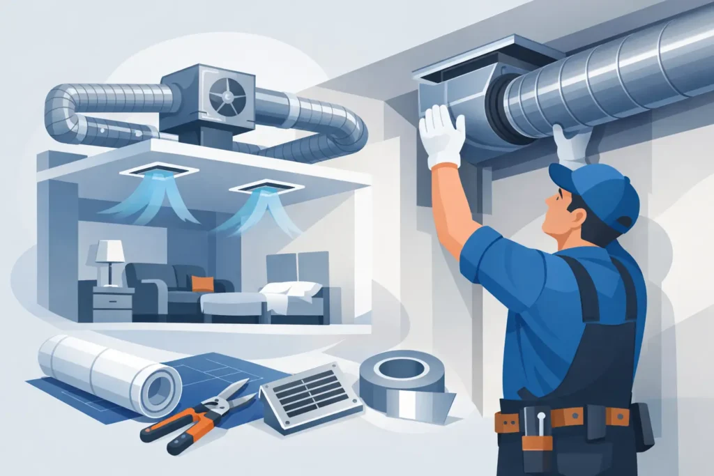 How to Install AC Ductwork Correctly