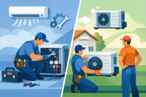 AC Repair Versus AC Replacement for Your Property