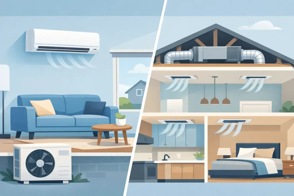 Split AC vs Ducted AC: Which Fits Your Property?