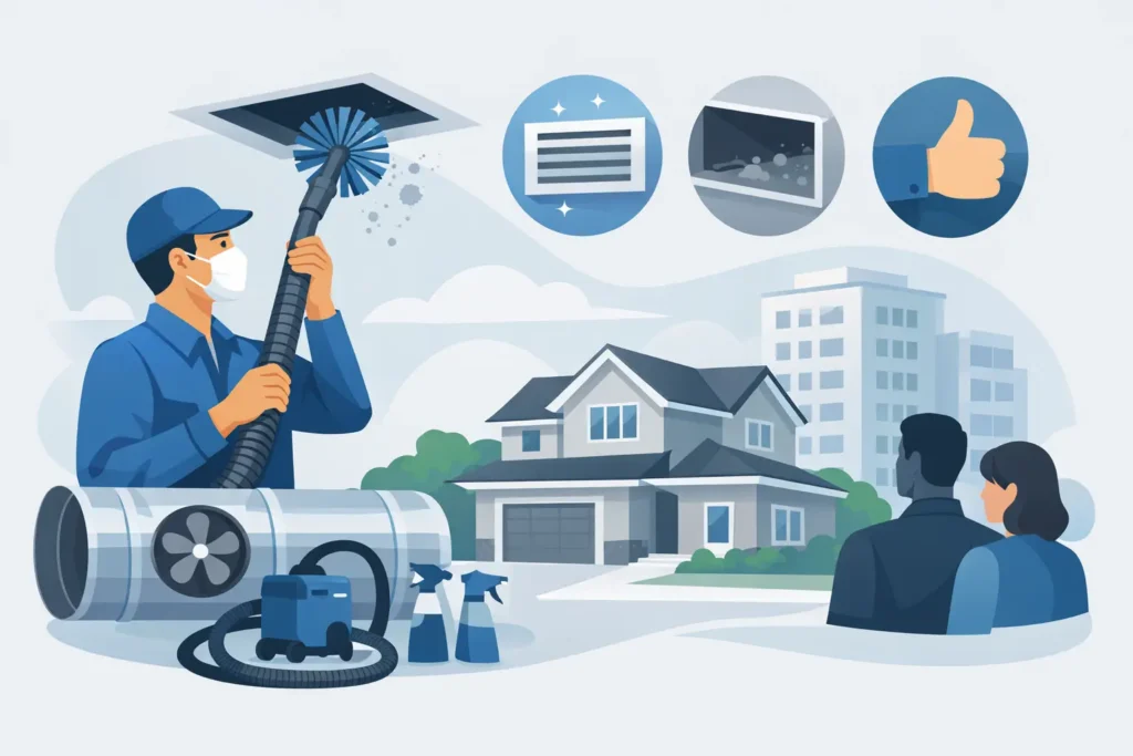 Duct Cleaning Service Review for Property Owners