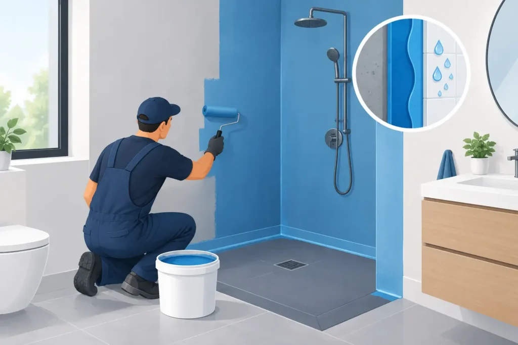 How to Waterproof Bathroom Walls Properly